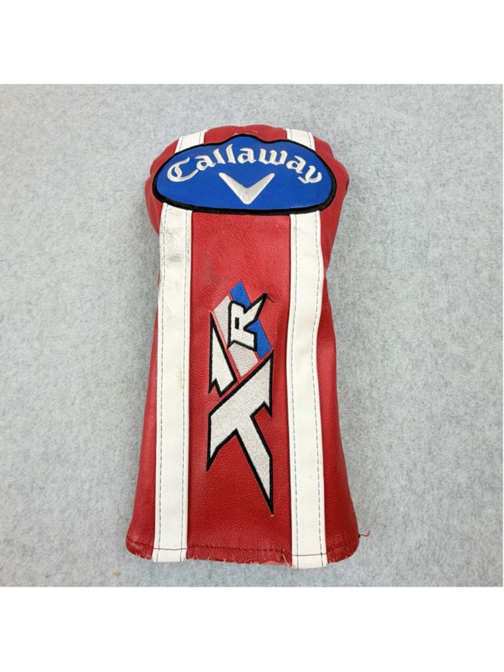 Callaway XR Driver Head cover Golf Red White Stripes